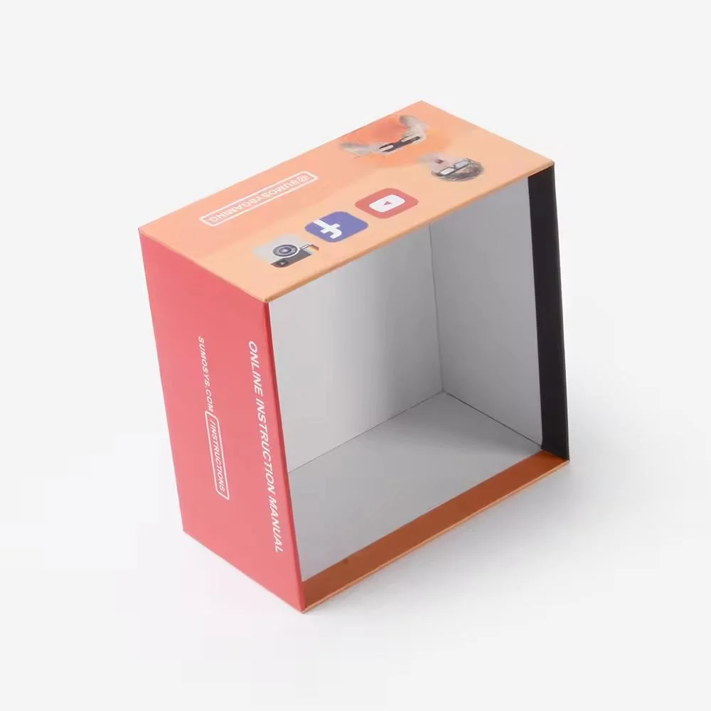 Customize Electronic Product Paper Lid Base Small Bluetooth Speaker Gift Box Packaging