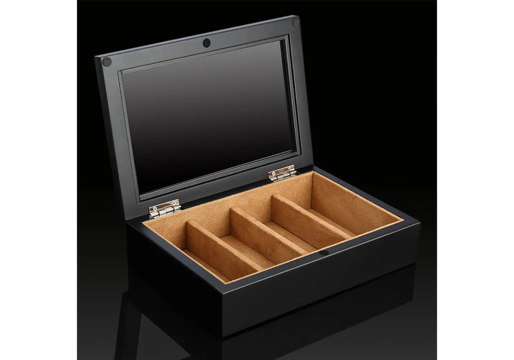 Personalized Custom Black Watch Box