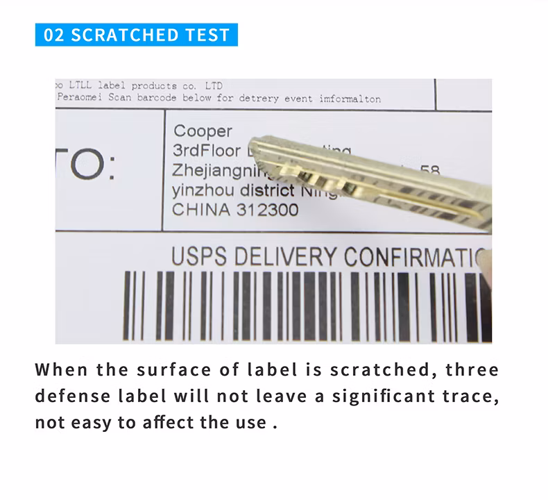 Wholesale Waterproof Sticker 100X15 0mm A6 Waybill 4X6 Thermal Paper Shipping Label Adhesive Blank Label