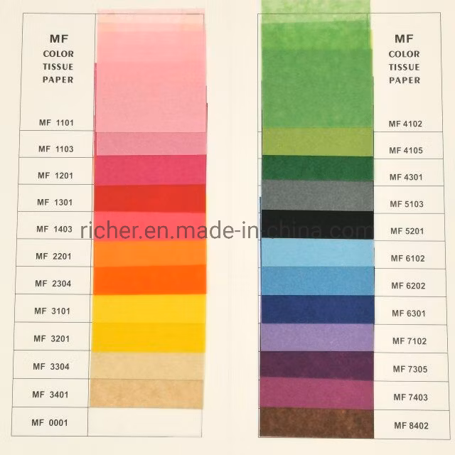 Customized Printing Logo Flower Gift Box Packaging Eco-Friendly Tissue Wrapping Paper
