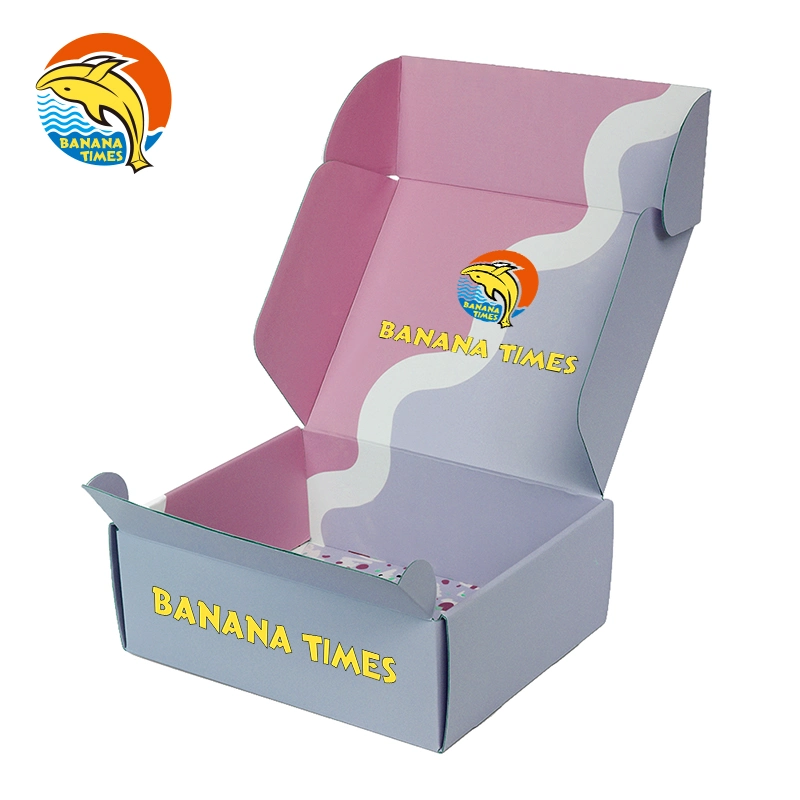 Custom Logo Packaging Large Cardboard Carton Mailer Box Baby Clothing Box Case