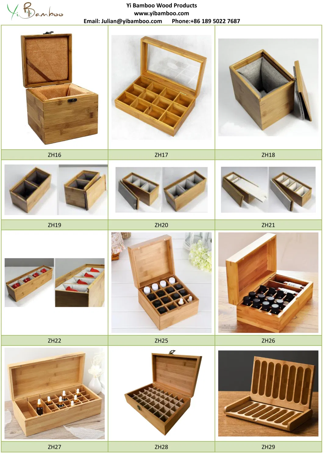 Personalized Watches Hinged Wholesale Wrist Luxury Single Bamboo Wooden Watch Custom Box