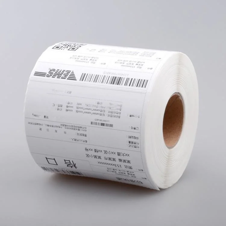 Waterproof Self-Adhesive Bar Code Sticker Thermal Printing Paper for Labels