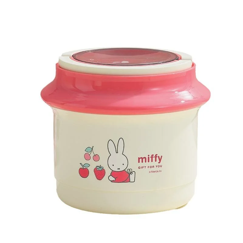 900ml Stainless Steel Food Flask Container Double Layers Working Bento Lunch Box Soup Breakfast Cup