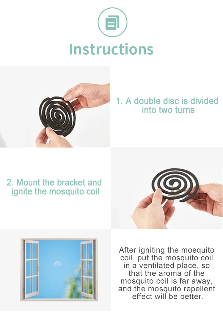 Environmentally Friendly Smokeless Sustainable Use of Black Mosquito Repellent Incense