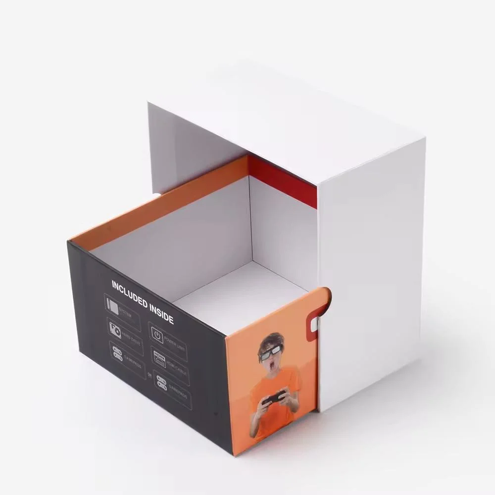 Customize Electronic Product Paper Lid Base Small Bluetooth Speaker Gift Box Packaging
