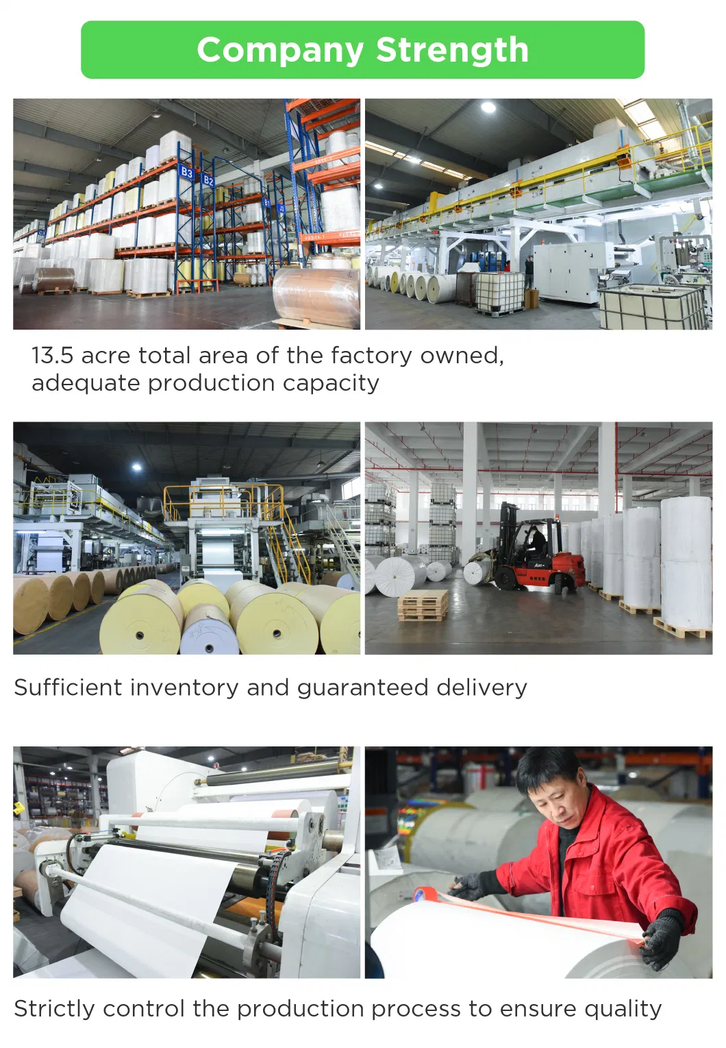 Waterproof Carton OEM label printing Self-adhesive roll adhesive paper