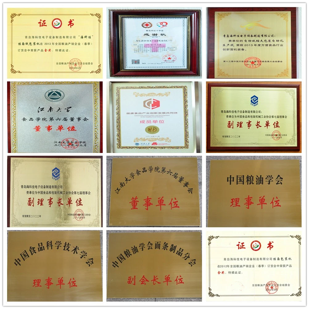 Two Weighers Automatic Noodle Packaging Machine