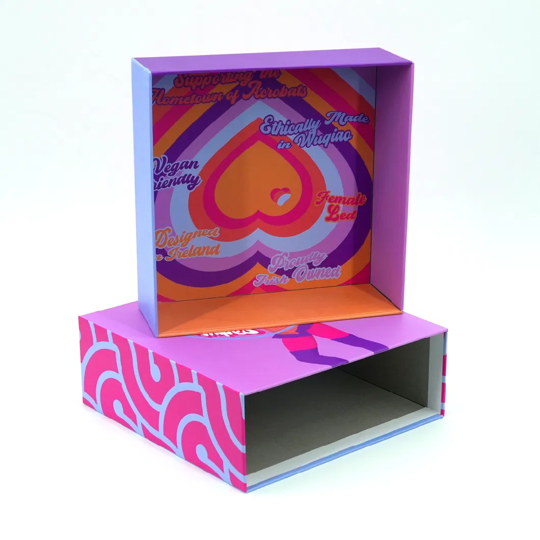 Hot Sale Cardboard Box Personalized Shipping Cartons Leggings Clothes Shoes Packaging Custom Candle Gift Box