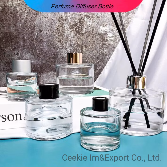 Ceekie Wholesale 50ml 100ml 150ml 200ml Aroma Reed Spread Incense Glass Diffuser Bottle Perfume Bottle
