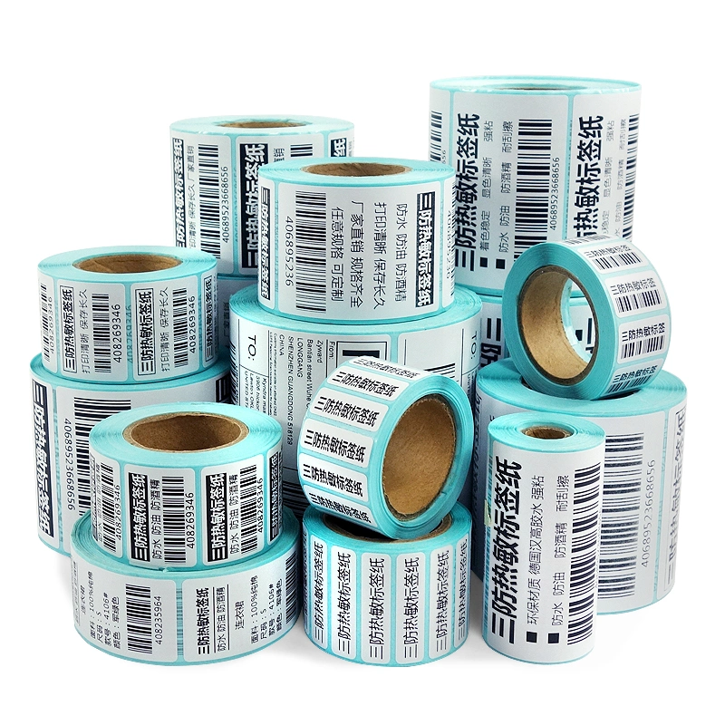 Waterproof Self-Adhesive Sticker Paper for Labels Blank Rolls