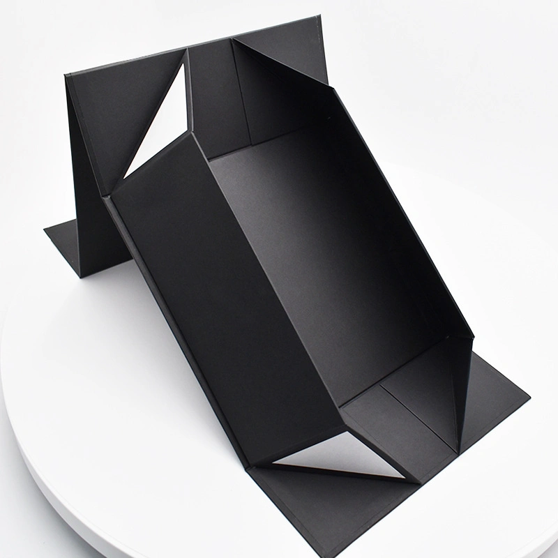Custom Luxury Valentine&prime; S Day Packaging Foldable Magnetic Closure Gift Box with Lid and Ribbon