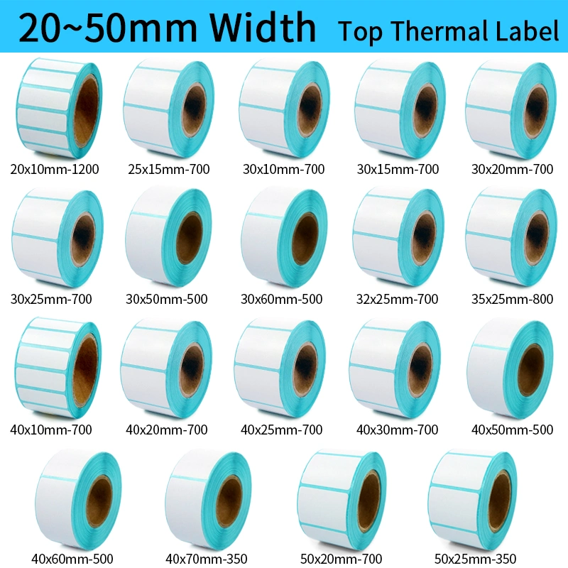 Waterproof Self-Adhesive Sticker Paper for Labels Blank Rolls