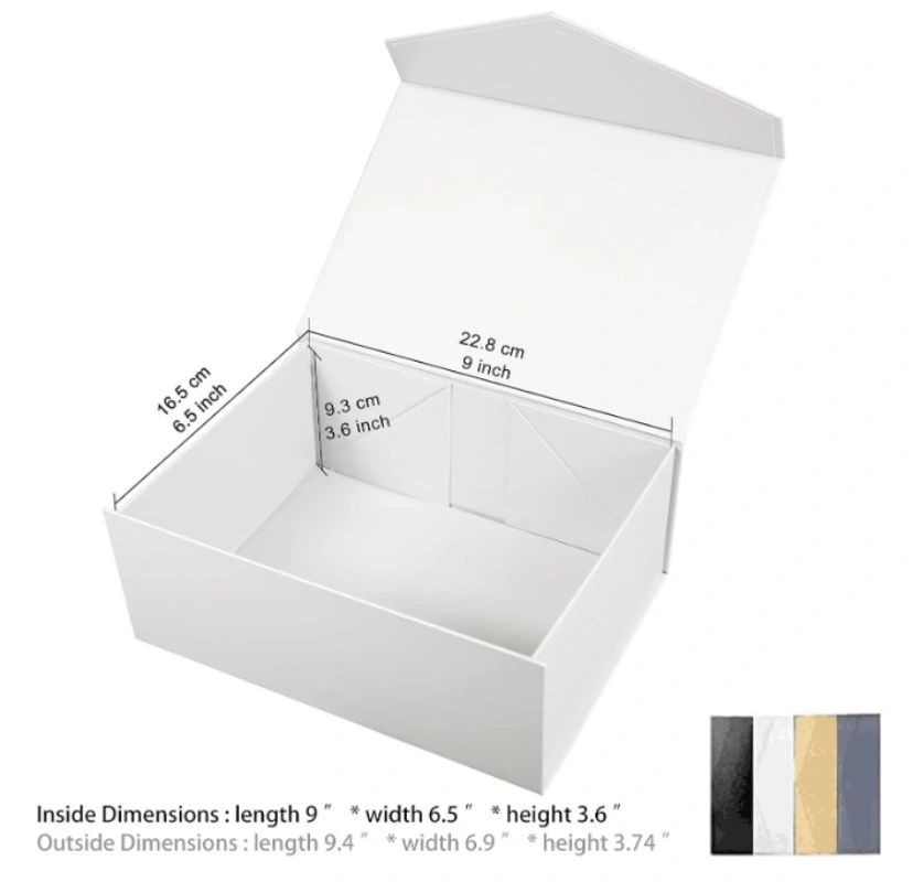 Custom Magnetic Gift Box Foldable Paper Box Magnetic Lid Closure