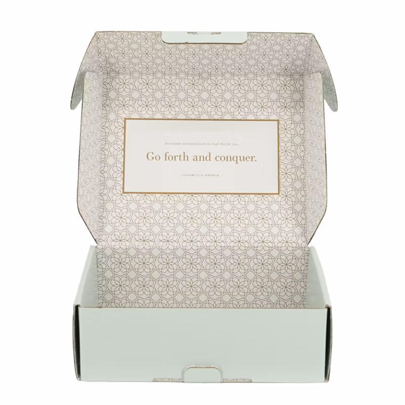 Mailer Box Wholesale Custom Packaging Boxes Fashion Corrugated Paper Foldable Printing Shipping Boxes