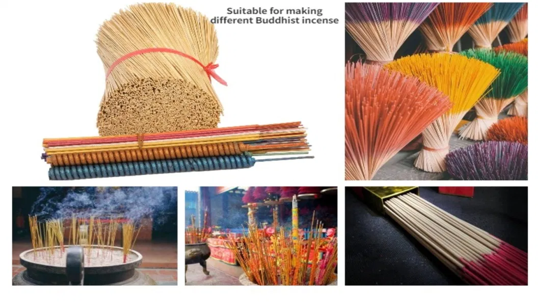 Factory Wholesale Price Bulk Packaging Bamboo Sticks Used for Incense Sticks
