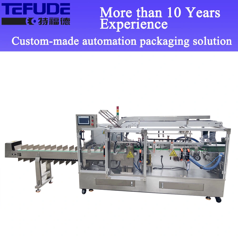 Automatic Aluminum Foil/Preservation Bag/Incense/Plastic Refuse Bag/Roll Product Cartoning Carton Packing Box Packing Cartoner Machine