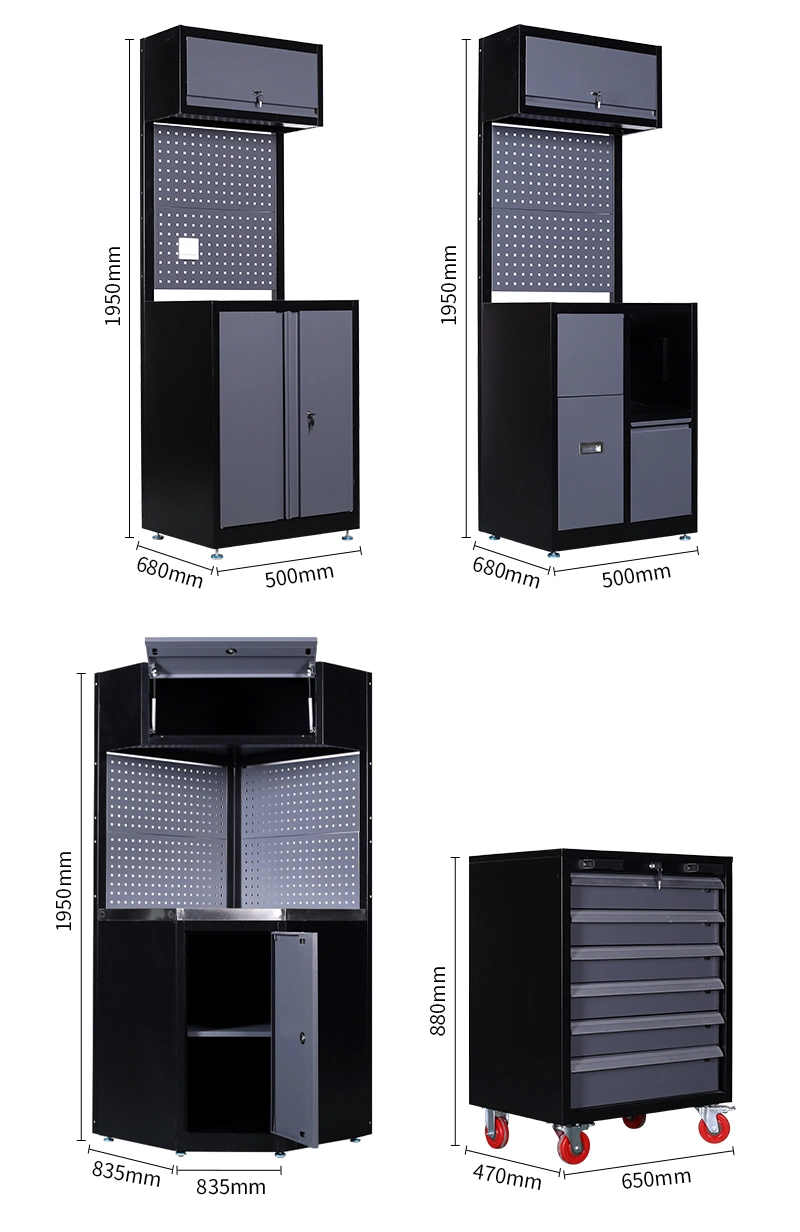 Tool Chest with Lockable and Ventilated Drawers