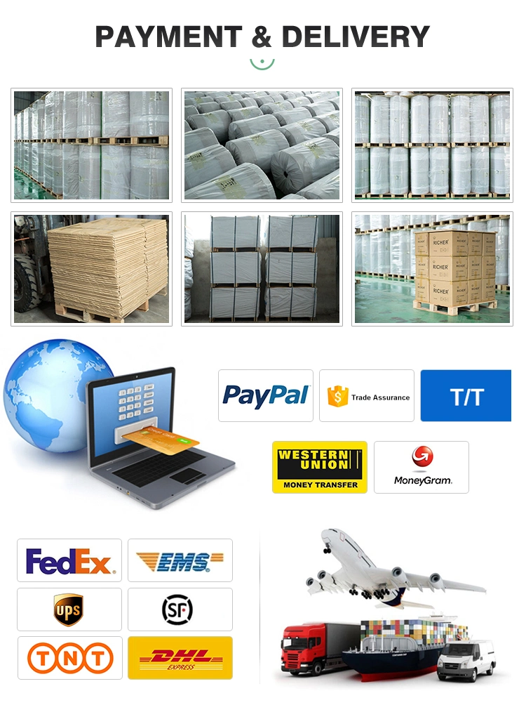 Wholesale White Cash Register Thermal Label Paper Roll 80X80 for POS Receipt