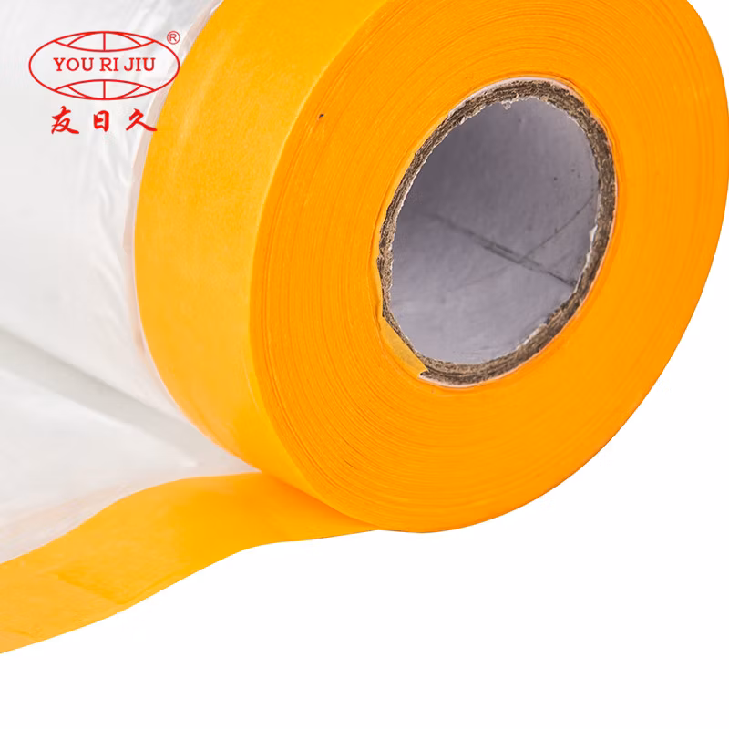 Yourijiu Waterproof Dustproof Painting Spray Rice Crepe Paper Covering Film Washi Masking Tape