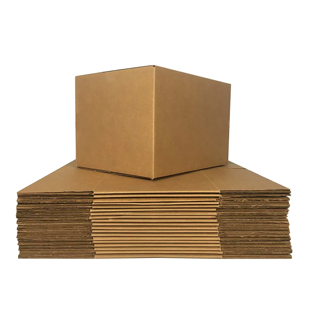 Custom Eco Friendly Recycled Printed Package Kraft Paper Corrugated Postal Shipping Carton Box Packaging for Mail Transport