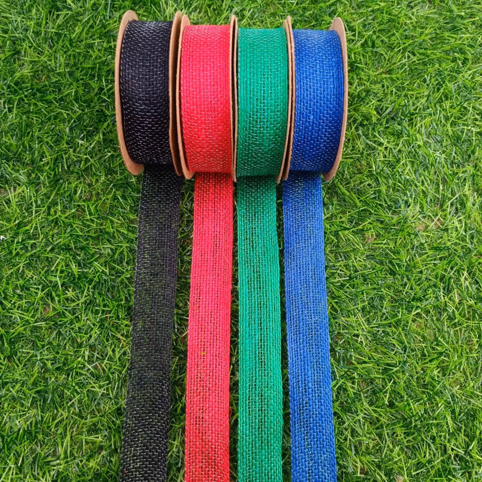 Wholesale Chuck Packaging Hemp Ribbon Decorative Ribbon