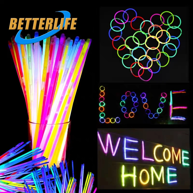 Wholesale 100 PCS Neon Bracelet Pack Green Easter Eggs Emergency Necklace Wedding Glasses Light up Colorful for Birthday Concert Party Supplies Glow Stick Toy