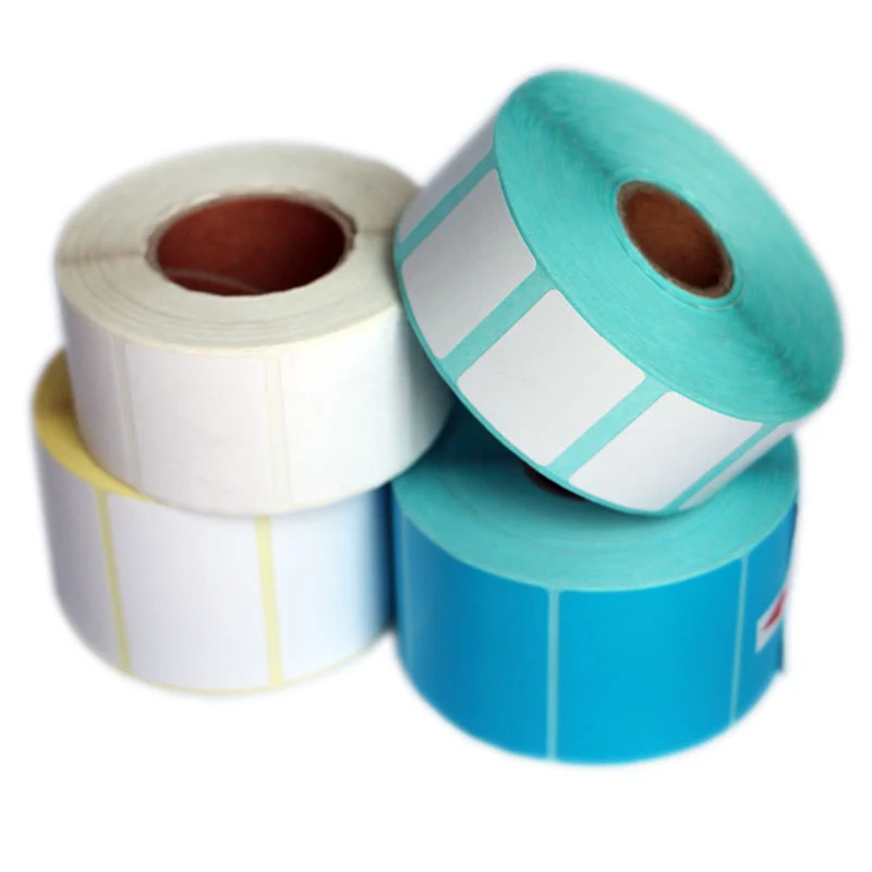 Waterproof Adhesive Thermal Label Printing Paper for Barcode Label Scales