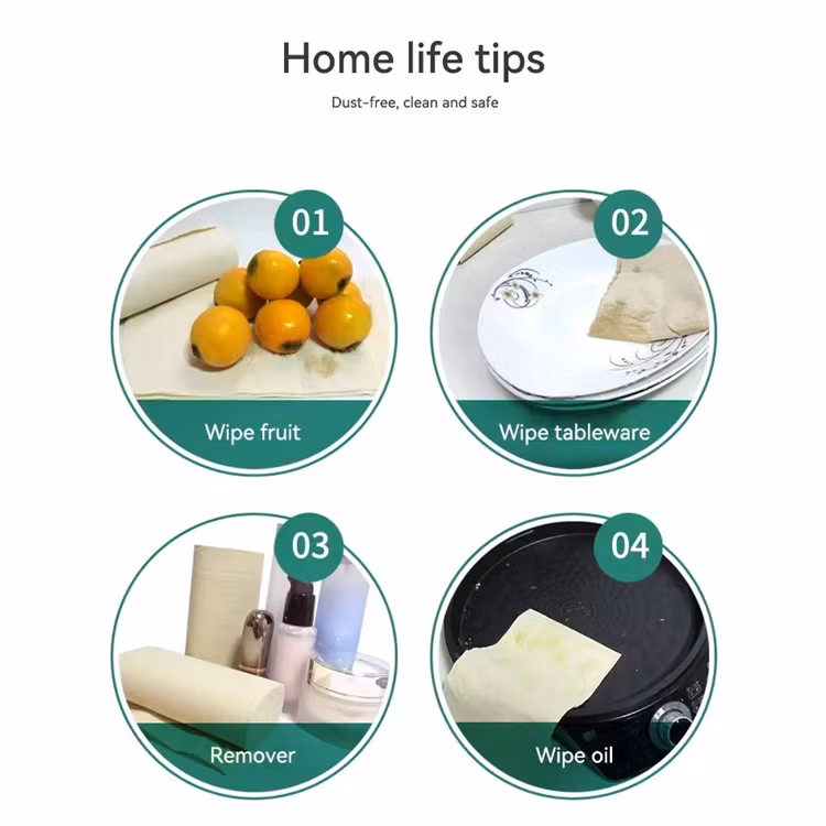 Eco-Friendly Soft 3ply Hygienic 100% Bamboo Toilet Tissue Paper Roll