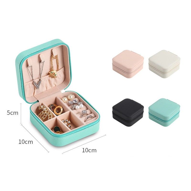 Personalized Jewelry Box Leather Travel Jewelry Box Gift for Bridesmaid Christmas