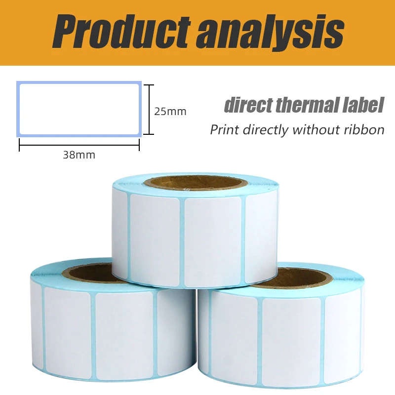 Wholesale Factory Price Adhesive Paper Custom Stickers Roll Direct Thermal 4X6 Labels 100X150 Shipping Labels Printing Barcode Labels Roll