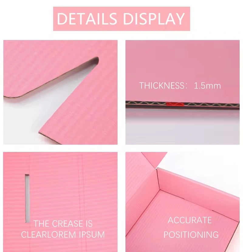 Factory Supply Custom Logo Corrugated Cardboard Paper Gift Packing Cutting Pen Cosmetic Fragrance Clothes Packaging Gift Box for Display Shipping Postal Mailing