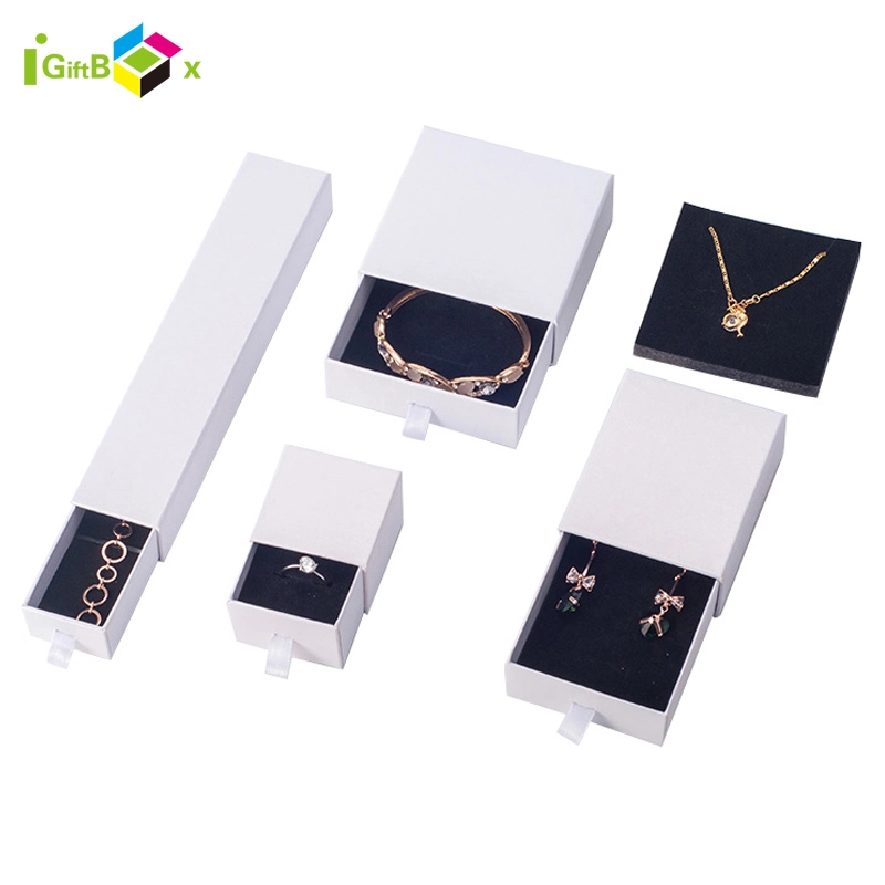 Hot Sale Box Chain Necklace Bracelet Handcraft Jewelry Fashion Design Luxury Packaging Gift Box Jewelry