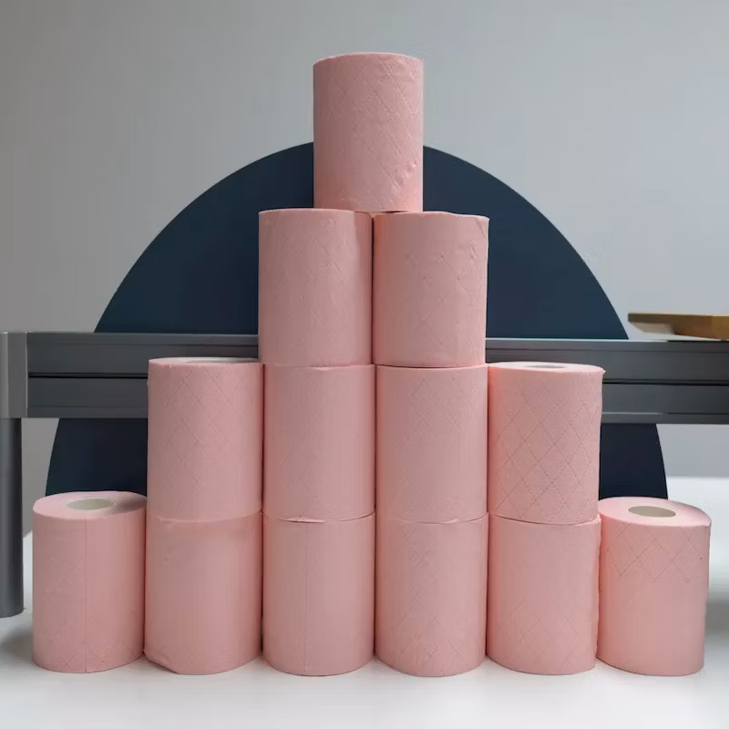 Wholesale Custom Wood Pulp Cheap Colored Hemp Bamboo Toilet Paper Manufacturer