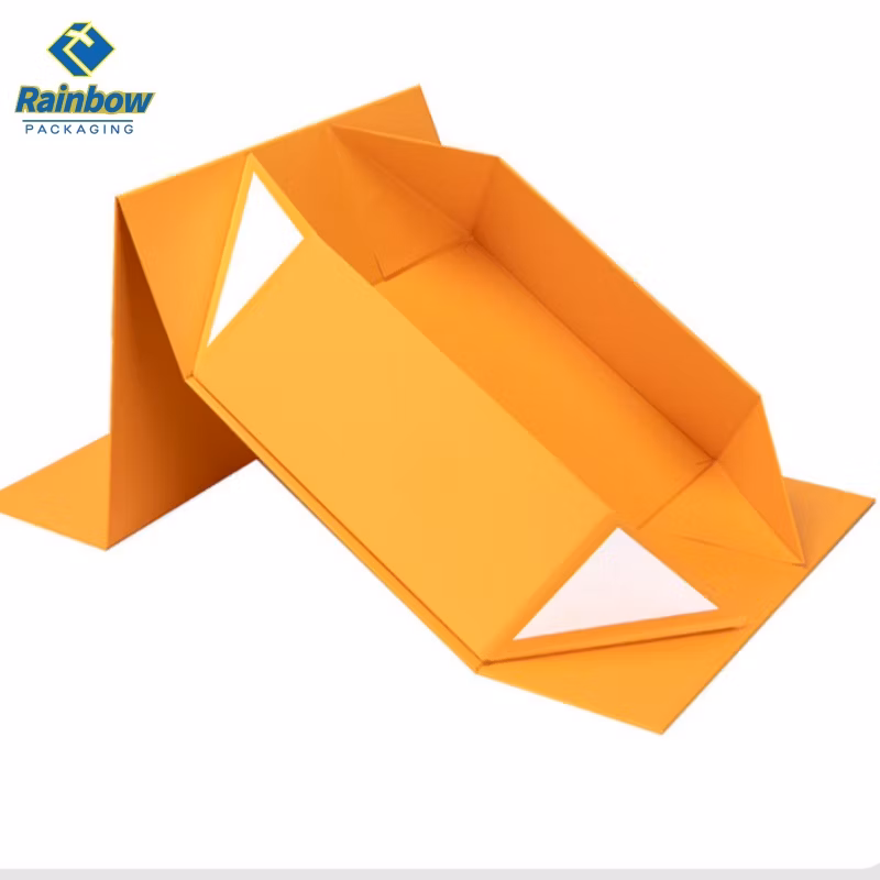 Factory Supply Folding Packaging Magnetic Box Custom Rigid Gift Paper Box