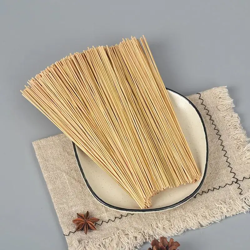 Wholesale Manufacturer Disposable 1.3mm Round Bamboo Stick for Making Incense