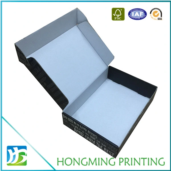 Strong Cardboard Black Box Packaging for Shipping