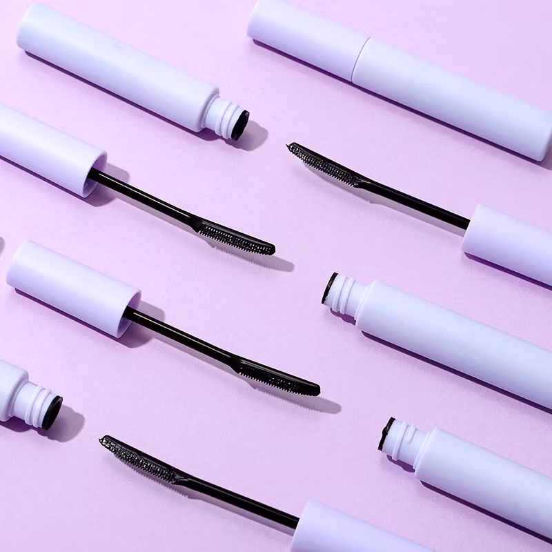 Luxury Cosmetic Packaging Empty Round Plastic Mascara Tube