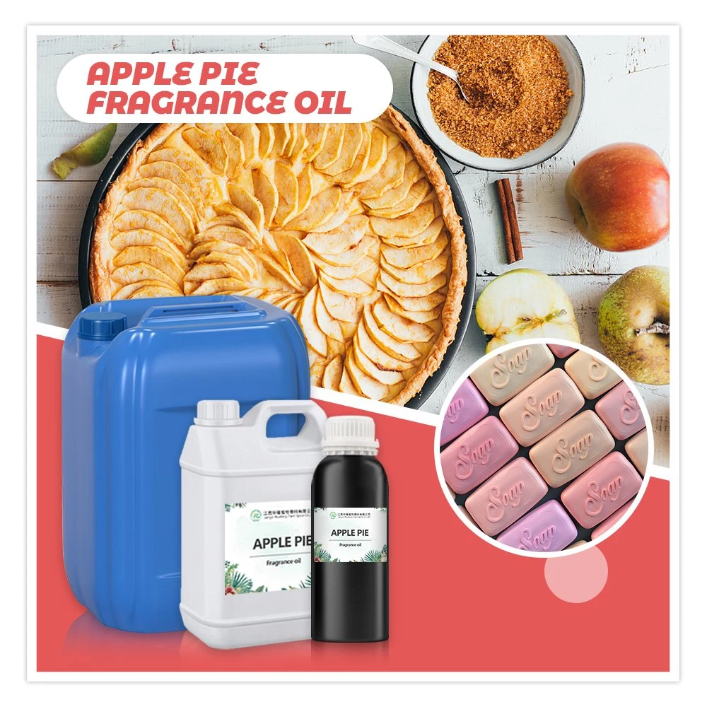 Hl - High Concentrated Bulk Fragrance Oils Factory, Long Lasting Apple Pie Fragrance Oil for Scented Cold Process Soap Making Sample Free &amp; Cheap Price