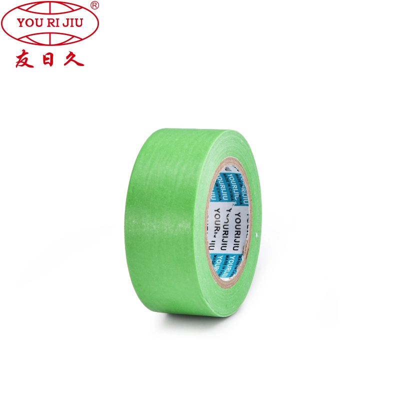 Green Color Waterproof Rice Paper Washi Tape