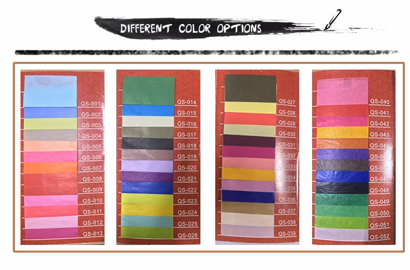 Available Pure Blank White Tissue Wrapping Paper for Clothing or Gift