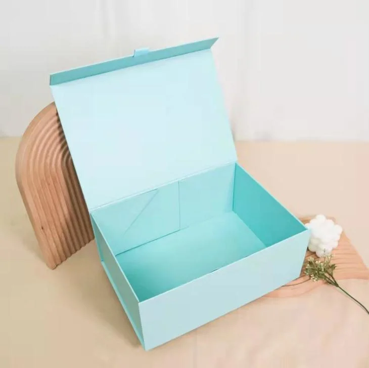 Makeup Perfume Bottle Paper Magnetic Hair Book Foldable Paper Packaging Cardboard Box