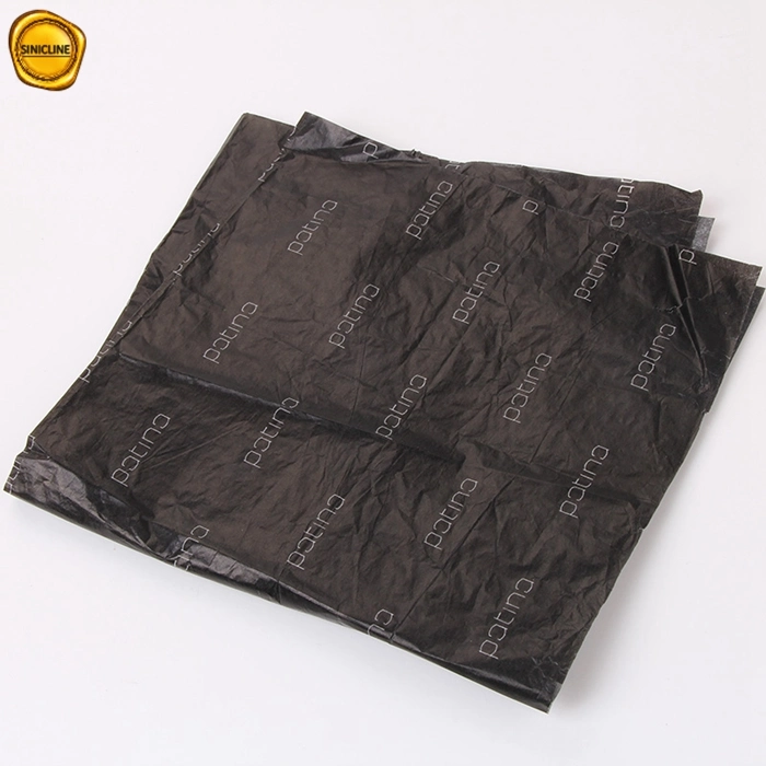 Sun Nature Custom Logo Black Tissue Paper