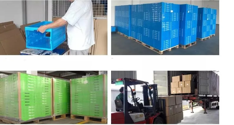 Industrial Heavy Duty Stackt Plastic Storage Moving Container Storage Crate Tote Box with Attached Lid