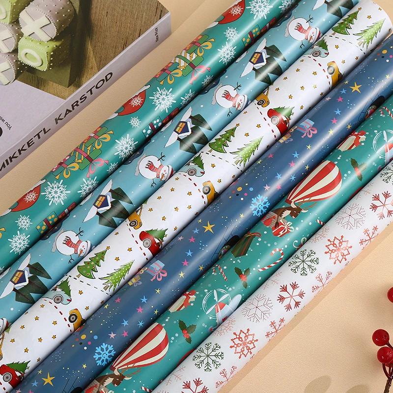 Christmas New Product Christmas Birthday Gift Flower Bouquet Clothes Packaging Wrap Paper