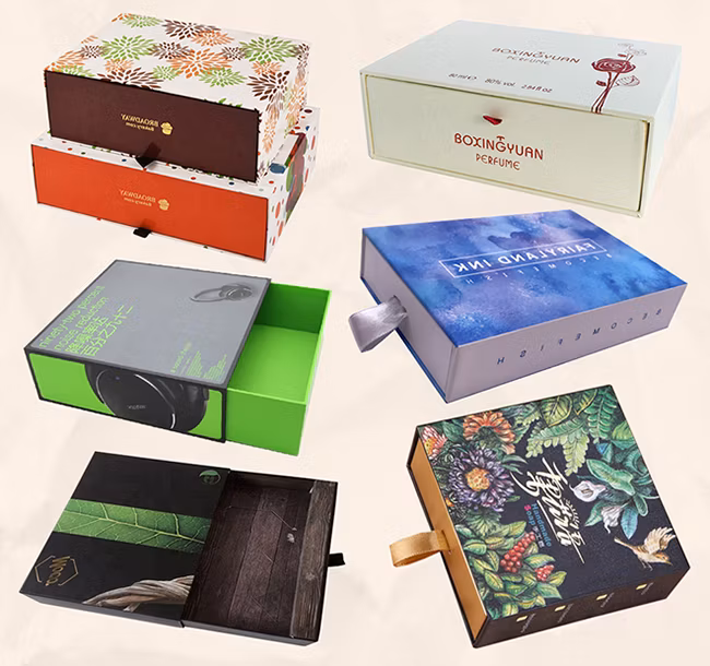 Wholesale Custom Logo Small Size Colorful Corrugated Paper Fold Packaging Shipping Box with Lids for Candle Gift Mailer Clothing Shoes
