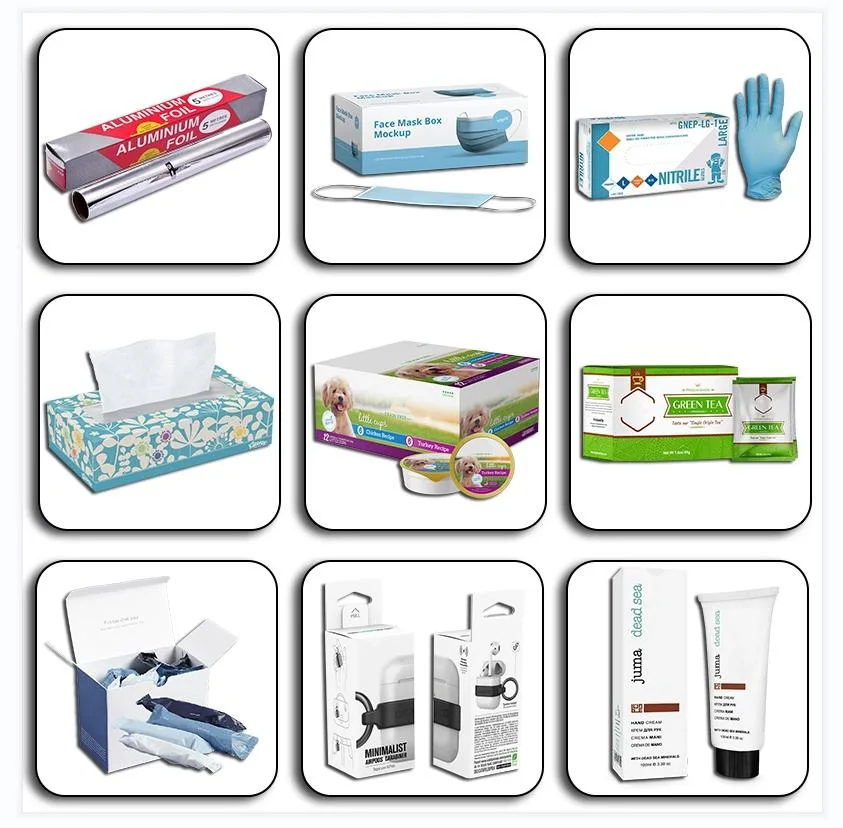 Automatic Crayons/Tube/Toothpaste/Cosmetics/Lipstick/Mosquito Incense/Spark Plug/Bearing/Paper/Soap Cartoning Machine and Box Carton Packing Packaging Machine