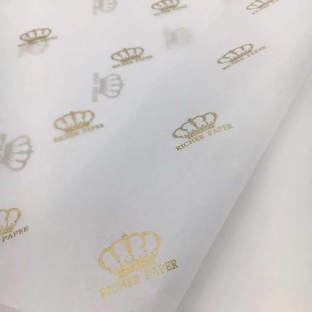 Custom Printed Logo Mg Gift Wrapping Paper Clothing Tissue Paper