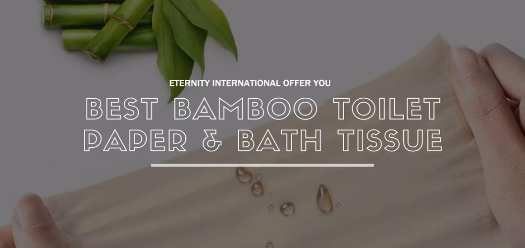 OEM/ODM Factory Eco-Friendly Customizable 2ply/3ply/4ply Wholesale Bamboo Toilet Paper Tissue for Bathroom/Hotel/Home