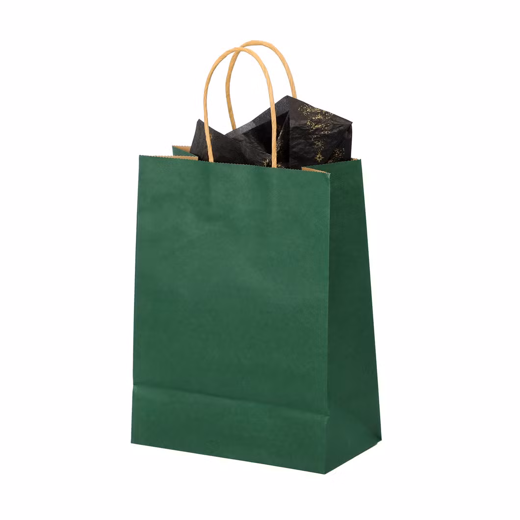 Eco Friendly Customized Logo Luxury Shopping Gift Wrapping Paper Bag